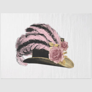 Pink and Gold Steampunk Series Design 32 Tissue Paper