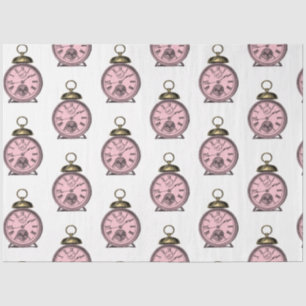 Pink and Gold Steampunk Series Design 35 Tissue Paper