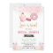 Pink and gold sweet bridal shower invitation