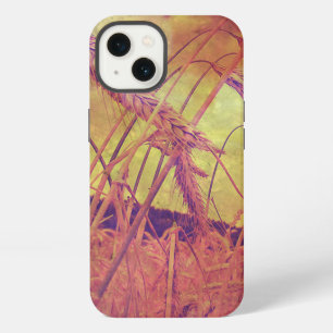 Pink And Gold Wheat iPad case