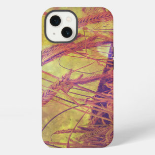 Pink And Gold Wheat iPad case