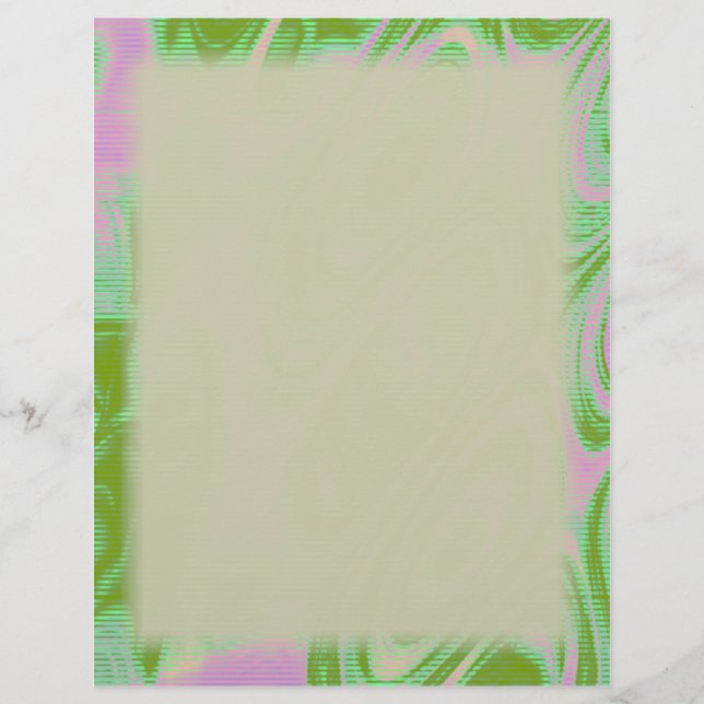 Pink and Green Blank (Front)