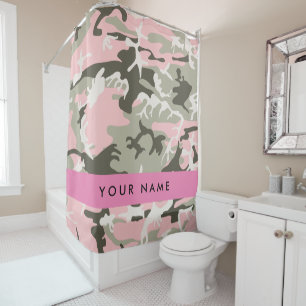 Pink and Green Camouflage Your name Personalize