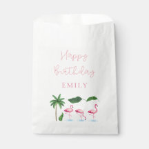 Pink and green Floral Birthday