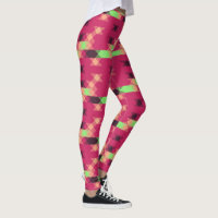 pink and green geometric