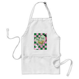 Pink and Green Kitchen Apron 
