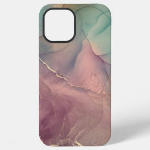Pink and green Marble Case-Mate iPhone Case