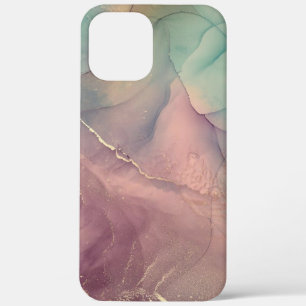 Pink and green Marble Case-Mate iPhone Case