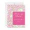 Pink and Green Paisley Graduation Announcement