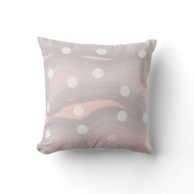 Pink and Grey abstract pattern with dots