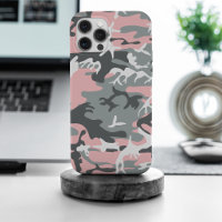 Pink and Grey Camouflage, Military, Army