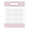 Pink and Grey Chevron Shower Gift List