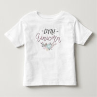 Pink and Grey Little Unicorn Hand Lettered Floral