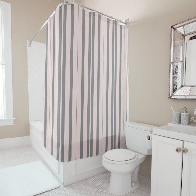 pink and grey stripes (In Situ)