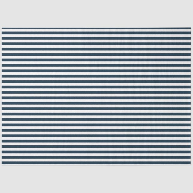 Pink and Navy Nautical Series Design 5 Tissue Paper (Front)