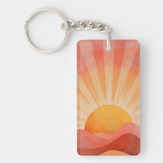 Pink and Orange Boho Sunrise