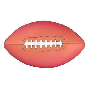Pink and orange gradient football