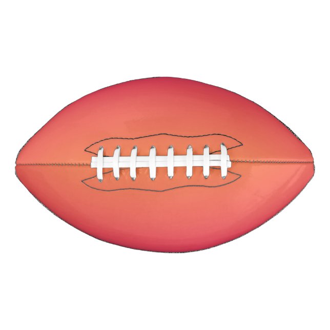 Pink and orange gradient football (Front)