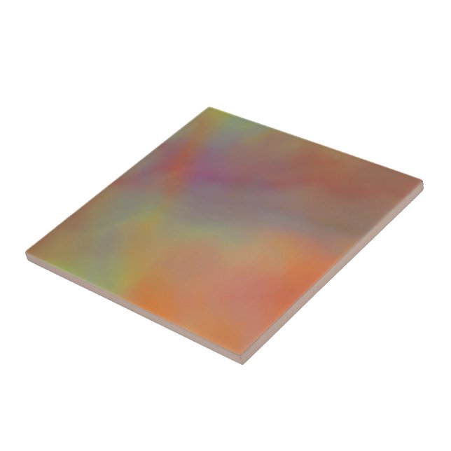 pink and Orange Marble Texture Tile (Side)