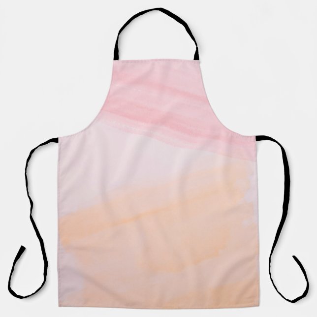 Pink and orange paints apron (Front)
