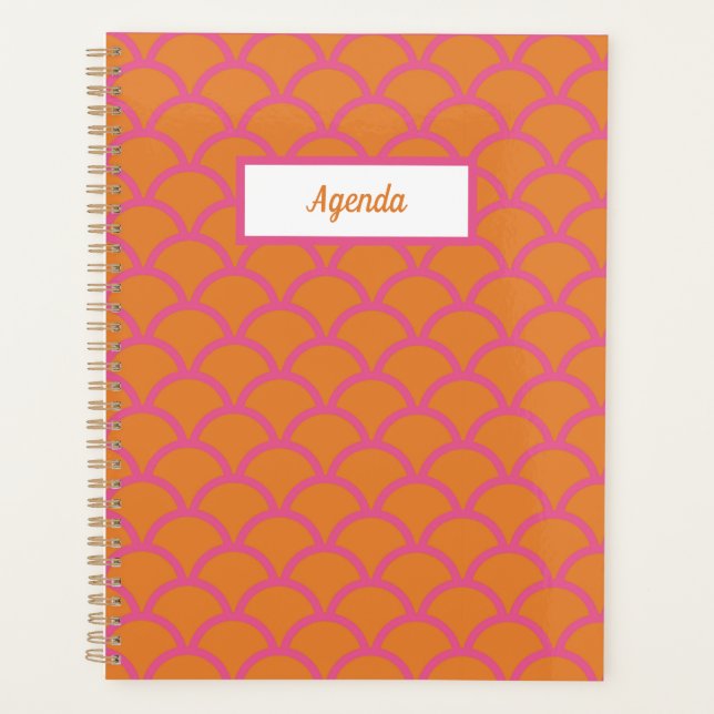 Pink and Orange Planner (Front)