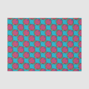 Pink and Orange Polka-Dot Fish Tissue Paper