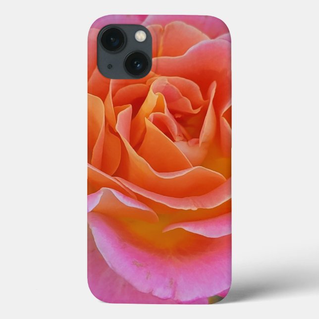 Pink and Orange Rose Case-Mate Phone Case (Back)