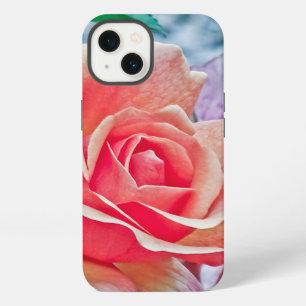 Pink and Orange Rose iPhone 13 Case