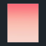 Pink and peach gradient background flyer<br><div class="desc">A gradient of pink and peach colours.</div>