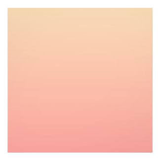Pink and Peach Gradient Photo Print