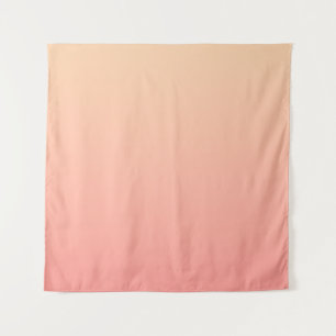 Pink and Peach Gradient Tapestry