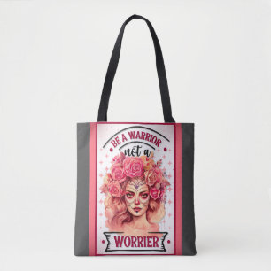 Pink and Pretty Sugar Skull Tote Bag