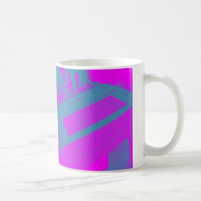 Pink and Purple Court Reporting Coffee Cup (Right)