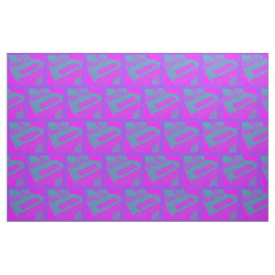 Pink and Purple Court Reporting Steno Machine DIY Fabric