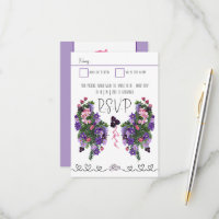 Pink and purple floral 
