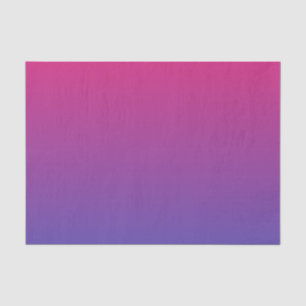 Pink and Purple Gradient Colours Tissue Paper