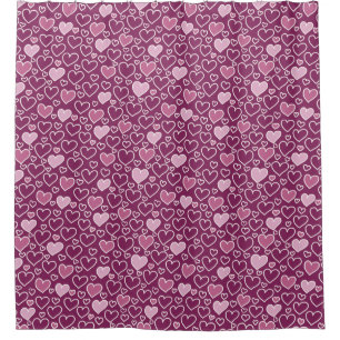 Pink and Purple Hearts