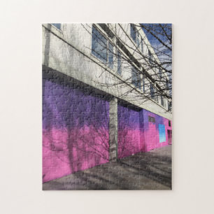 Pink and Purple, Kings Road, Chelsea, London UK Jigsaw Puzzle