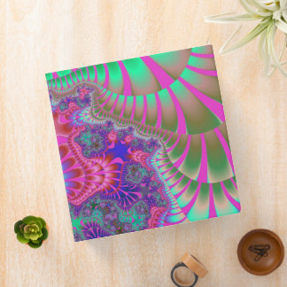 Pink and Purple Melt Binder