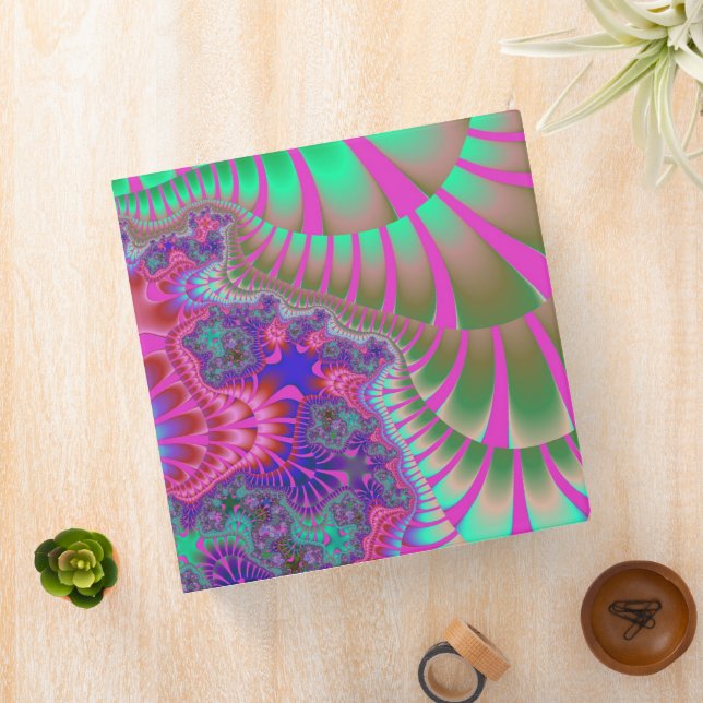 Pink and Purple Melt Binder (In Situ)