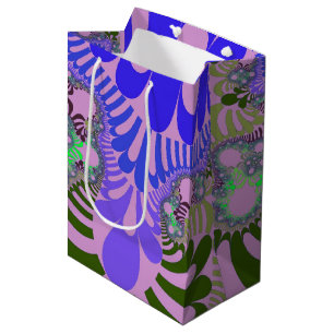 Pink and Purple Mod Medium Gift Bag
