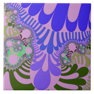Pink and Purple Mod Tile