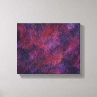 Pink and purple multicolored canvas print