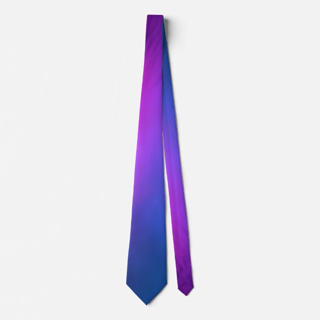 Pink and Purple Ombre Tie (Front)