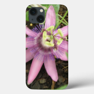 Pink and Purple Passionflower iPad Case