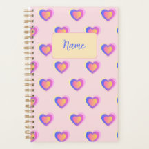 Pink and Purple Pastel Hearts