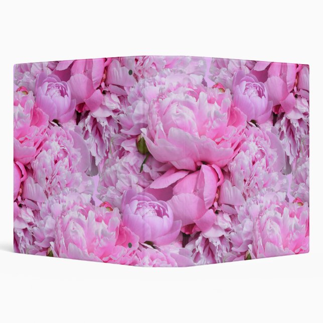Pink and Purple Peonies   Binder (Background)