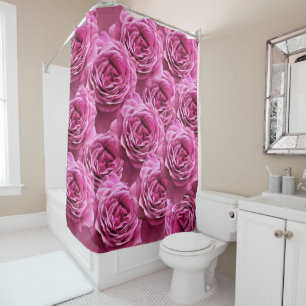 Pink and purple roses patterns