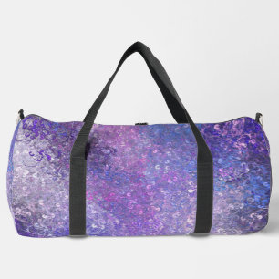 Pink And Purple Sequins Bling  Duffle Bag