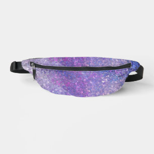 Pink And Purple Sequins Bling Fanny Pack